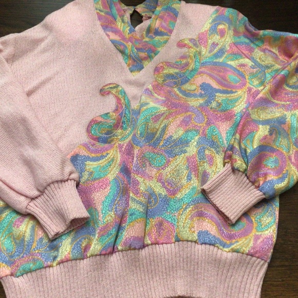 Vintage Anthony Sicari sweater and skirt set. Size 12. Made in USA - Picture 3 of 10